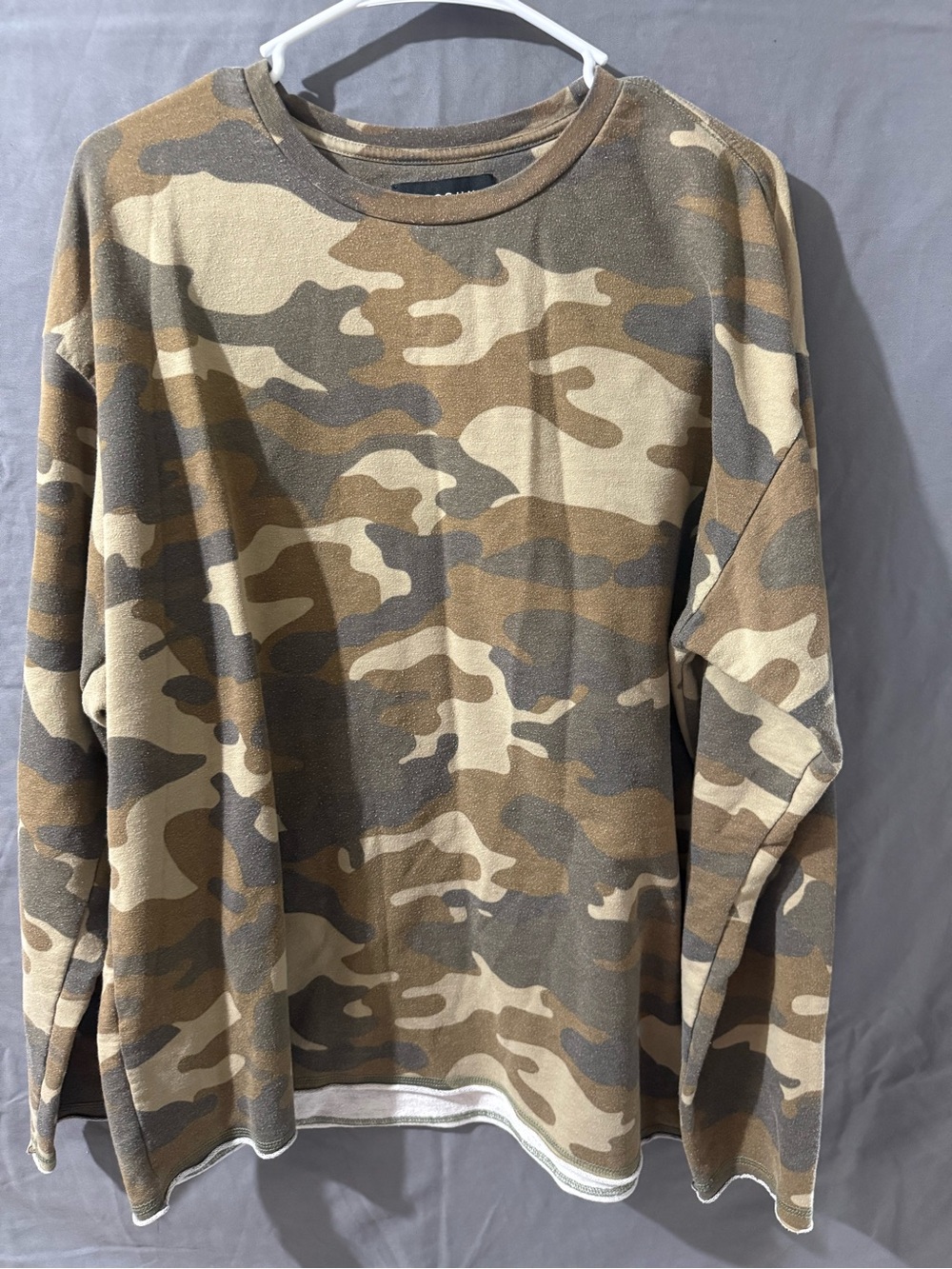 Pacsun Camo Long-Sleeve sweater like Shirt -